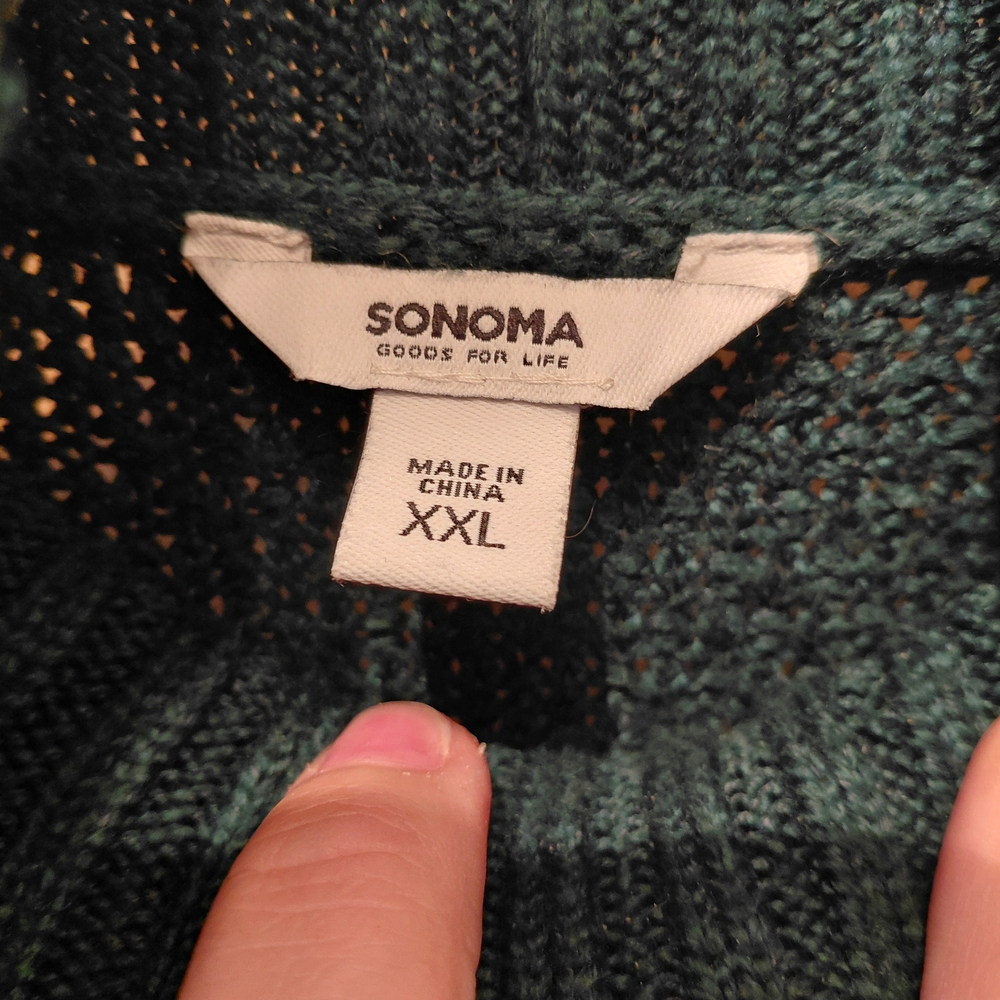 Sonoma Women's Green Sweater